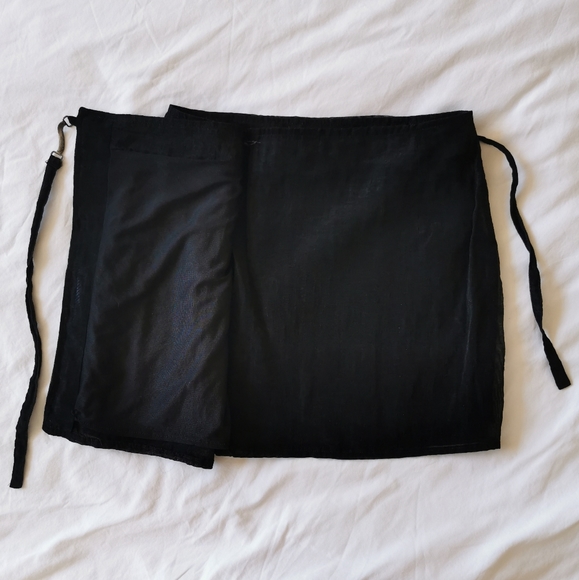Vintage Sheer Wrap Skirt - Picture 4 of 9